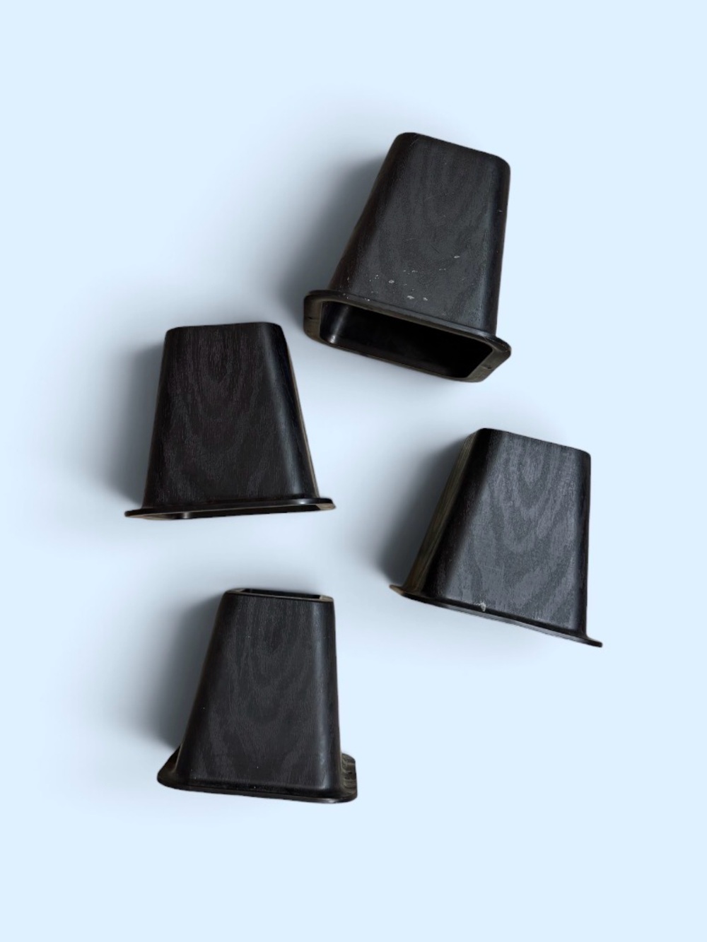 Lot of dorm room bed risers 6 inch furniture risers